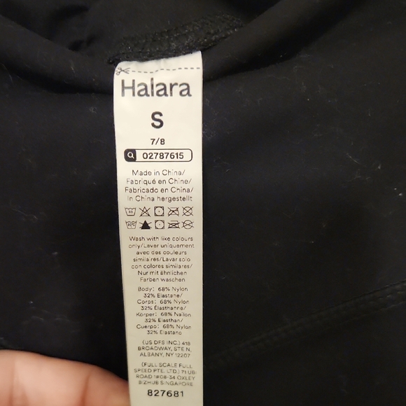 HALARA Black High-Waist Leggings - Picture 2 of 5